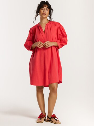 Robe-chemise 'Jaydi' Shiwi en rouge