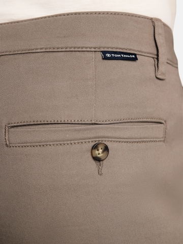 TOM TAILOR Regular Chino in Grijs