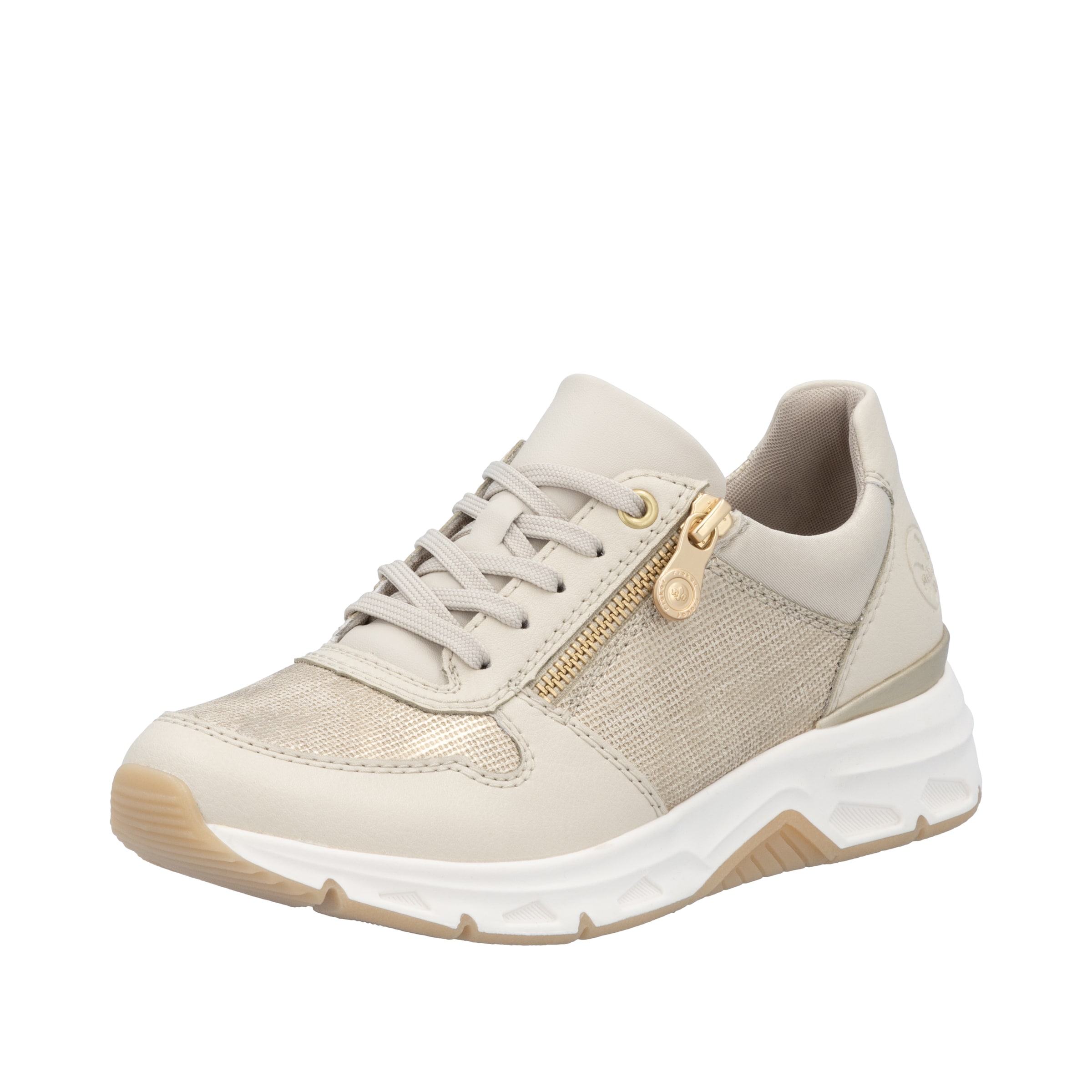 Rieker Sneaker in Beige: Vorderseite