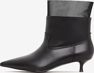 Bottines CESARE GASPARI en noir : devant