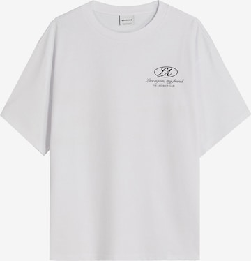 Bershka Paita värissä valkoinen: etupuoli