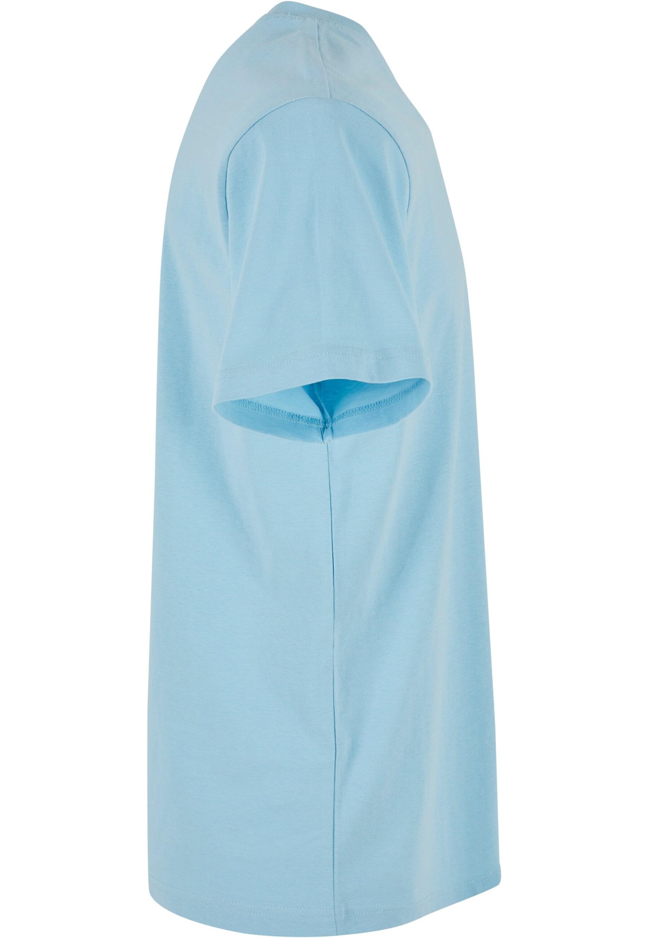 Mister Tee Shirt 'Good Vibes Drink' in Blauw