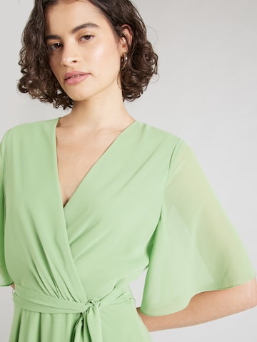 Robe de cocktail SWING en vert