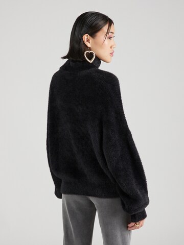 Hoermanseder x About You Sweater 'Doreen' in Black