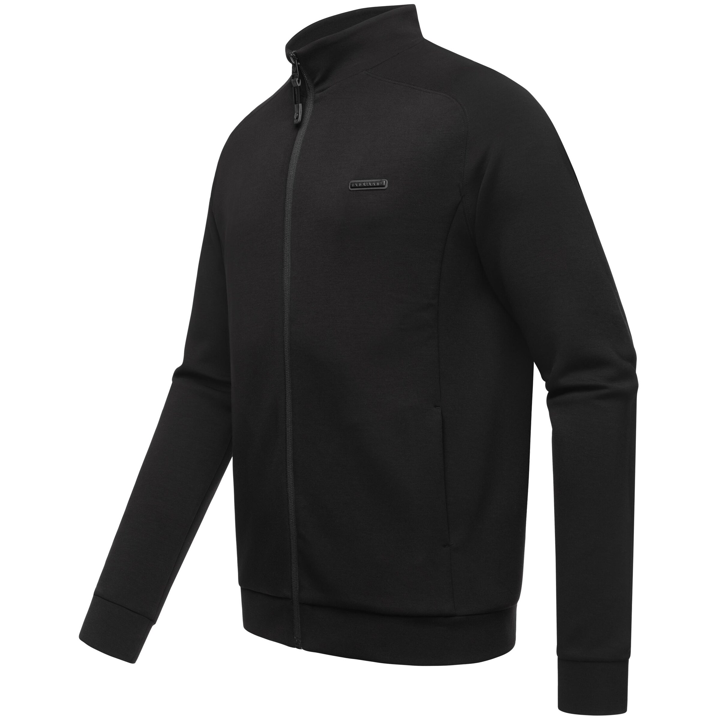 Ragwear Sweatjacke in Schwarz