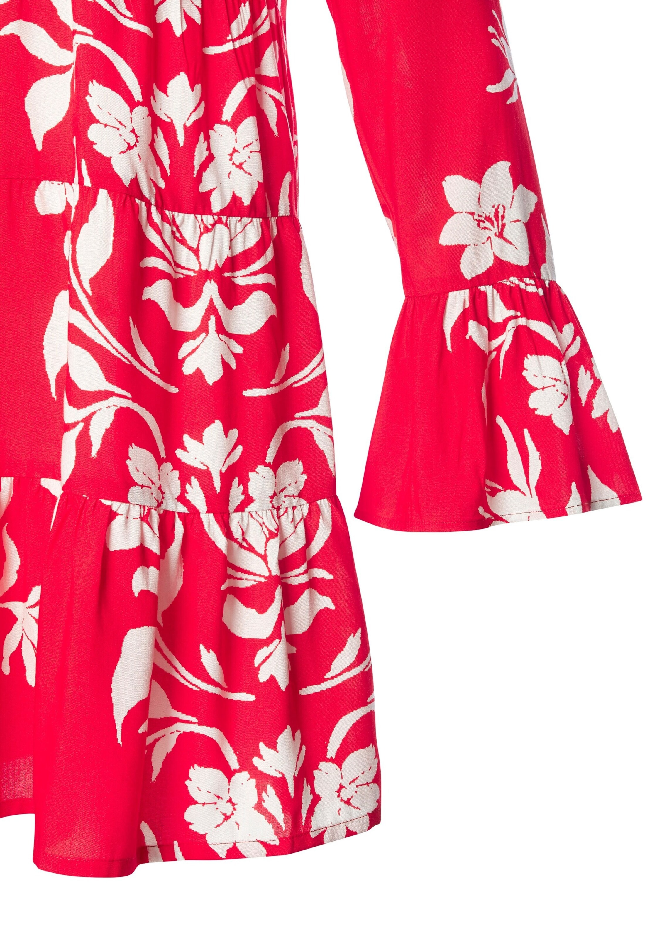 LASCANA Kleid in Rot