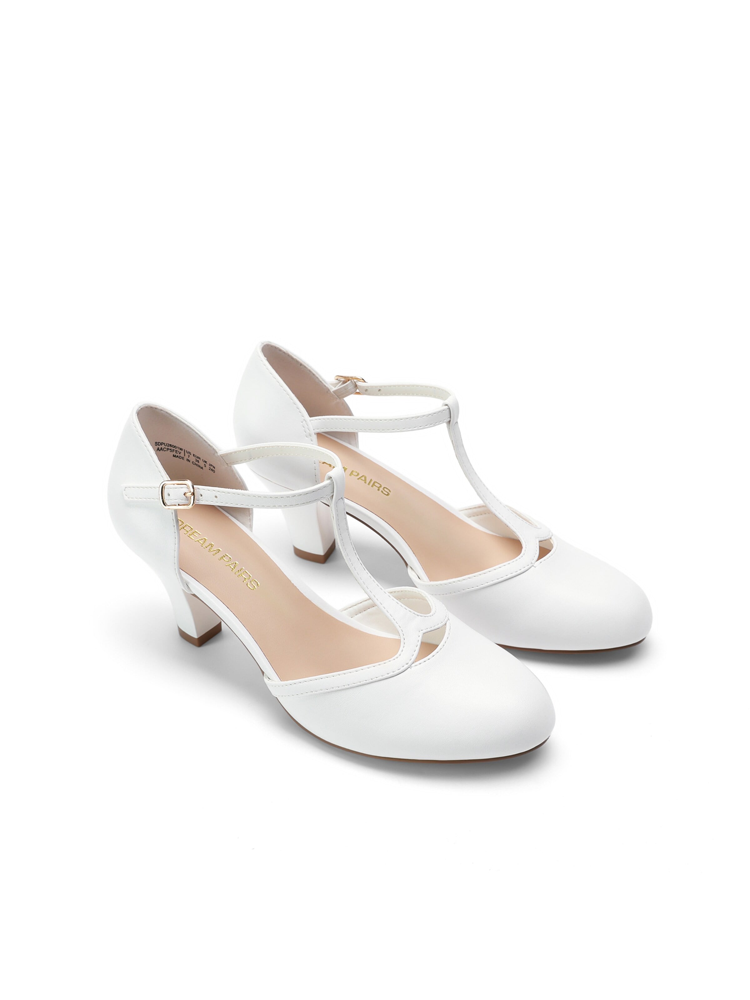 Escarpins Dream Pairs en blanc