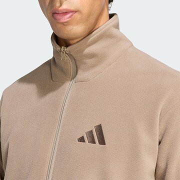 ADIDAS TERREX Athletic Fleece Jacket 'Essentials' in Green