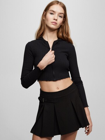 Pull&Bear Nederdel i sort: forside