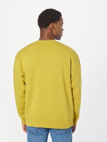LEVI'S ® Sweatshirt 'Relaxd Graphic Crew' in Gelb