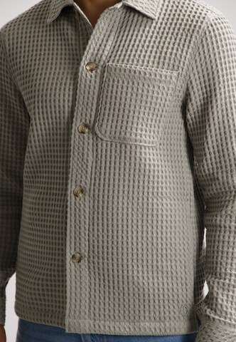 Dstrezzed Regular fit Button Up Shirt 'Lino' in Grey