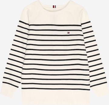 Tricou de la TOMMY HILFIGER pe bej: față