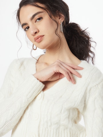 Tally Weijl Knit cardigan in White