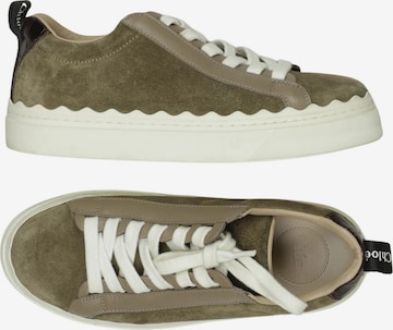 Chloé Sneaker 35 in Grün: Vorderseite