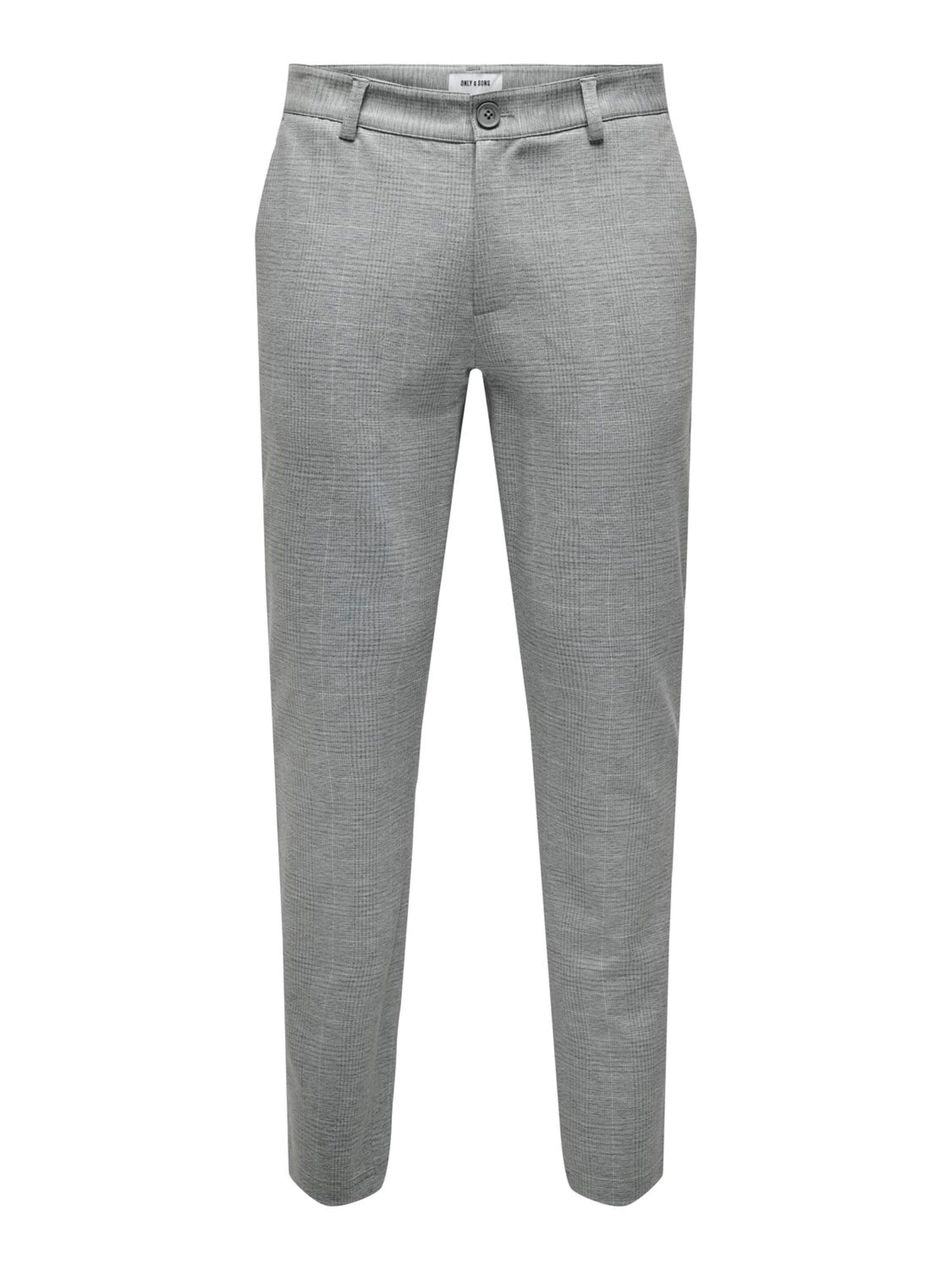 ONLY Regular Trousers in Grey: front