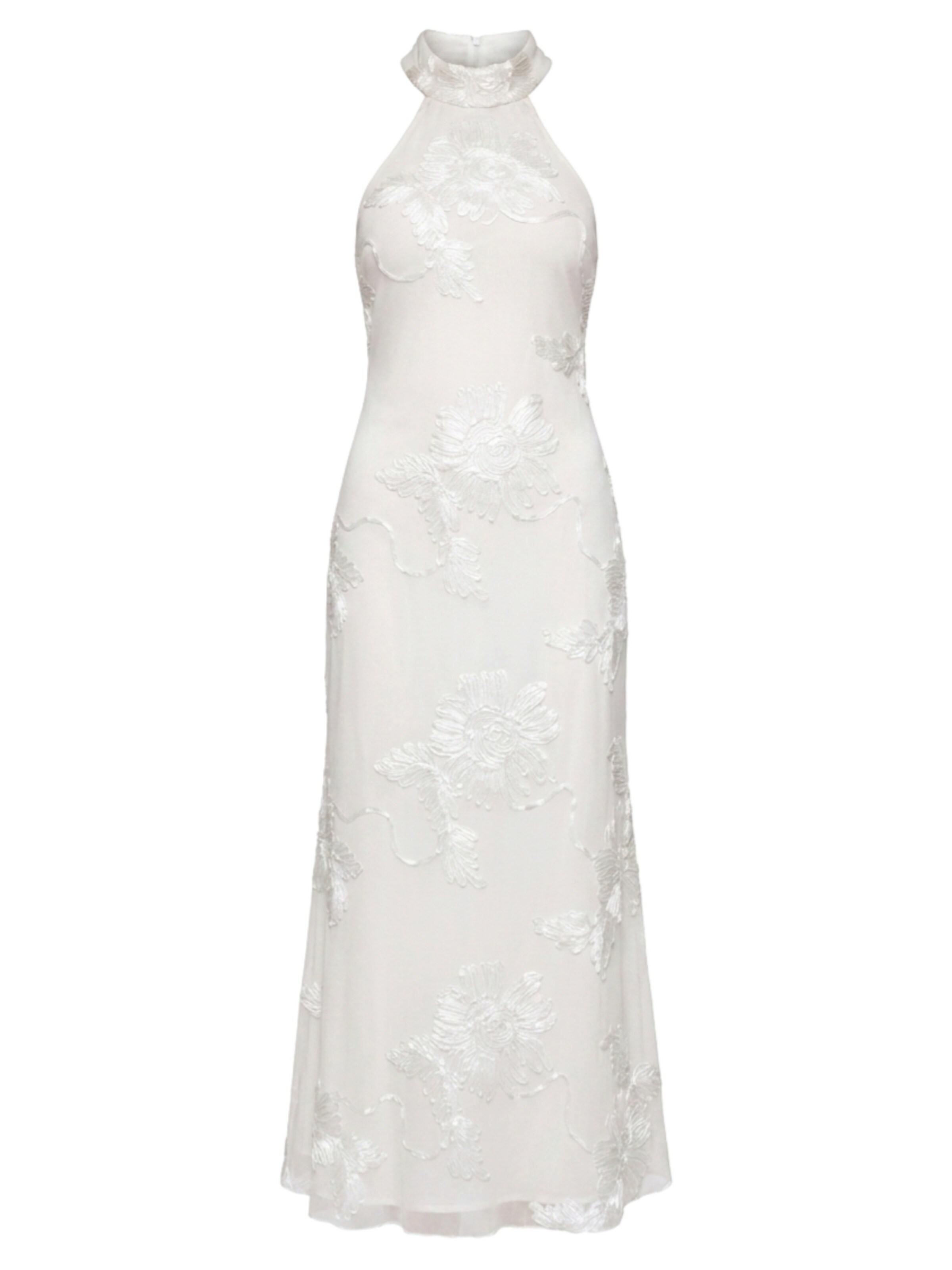 Abito da sera di Ombre in beige: frontale
