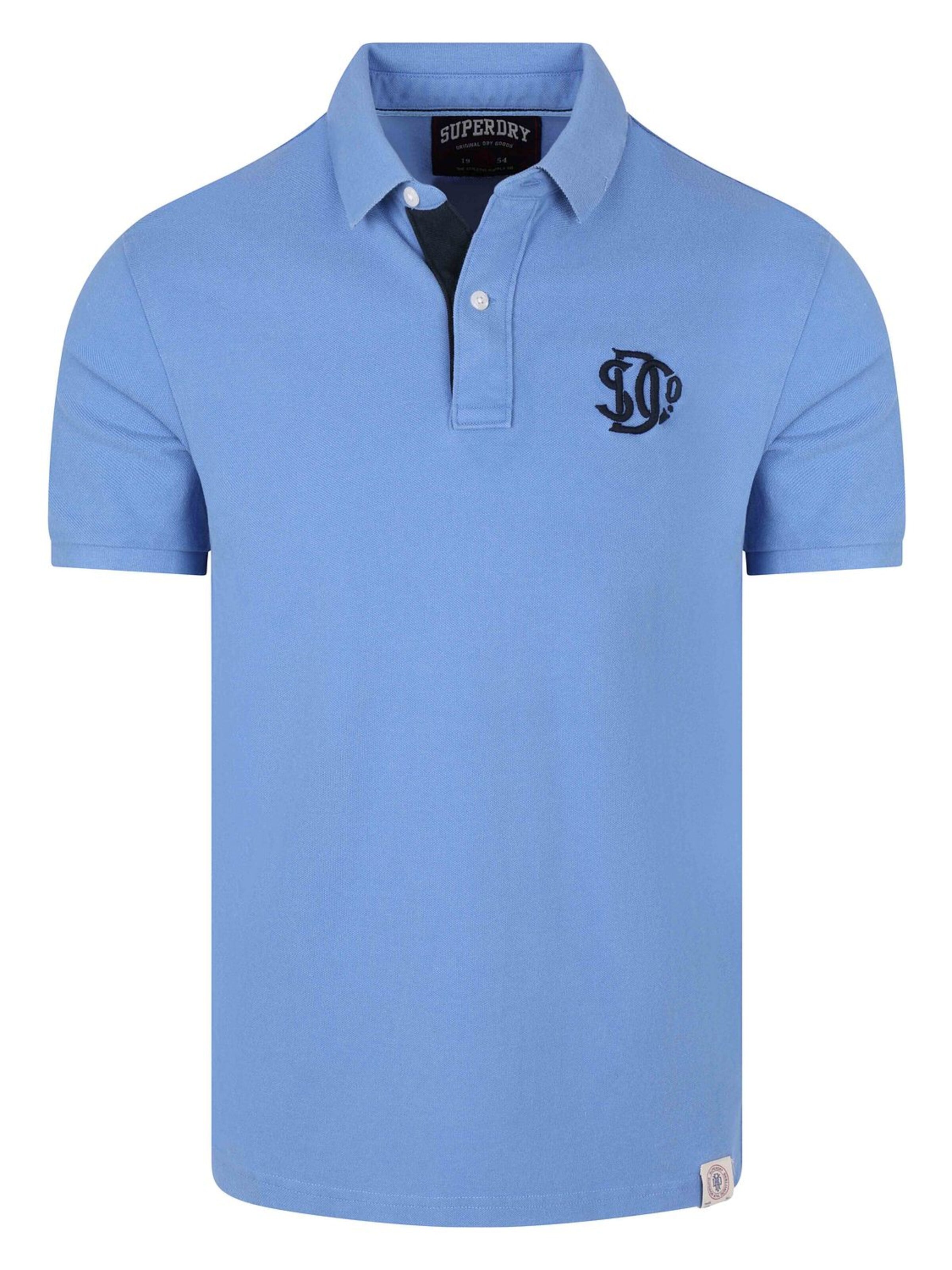 Superdry Shirt in Blauw: voorkant