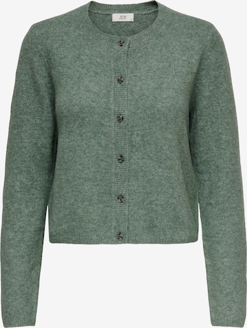 JDY Gebreid vest 'CHLOE' in Groen: voorkant