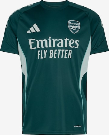 ADIDAS PERFORMANCE - Camiseta de fútbol 'Arsenal Tiro 25 Competition' en verde: frente
