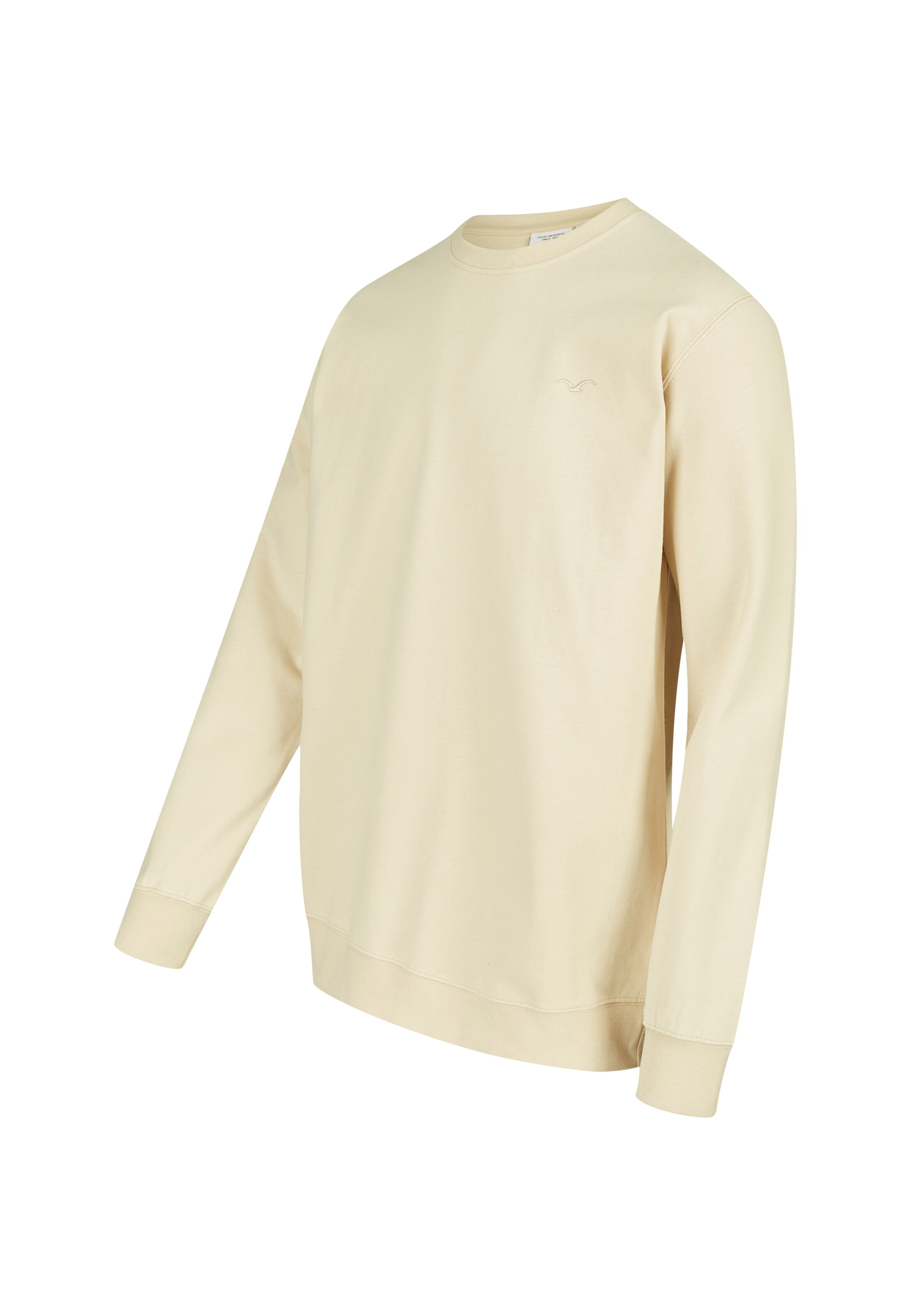 Cleptomanicx Sweatshirt 'Ligull' in Beige