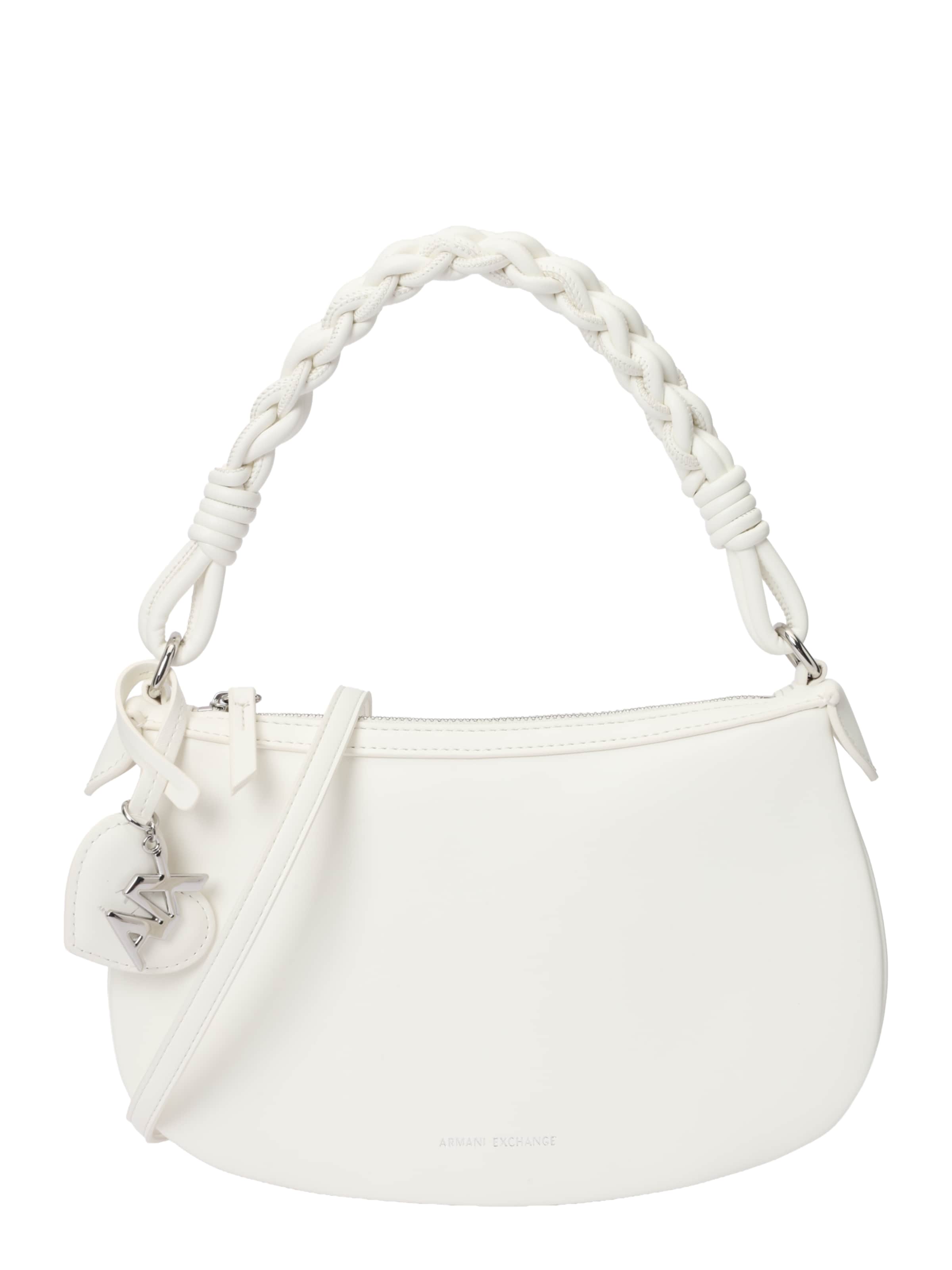 ARMANI EXCHANGE Наплечная сумка 'MAYA' в Белый: спереди