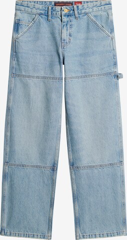 Jean 'Carpenter' Superdry en bleu : devant