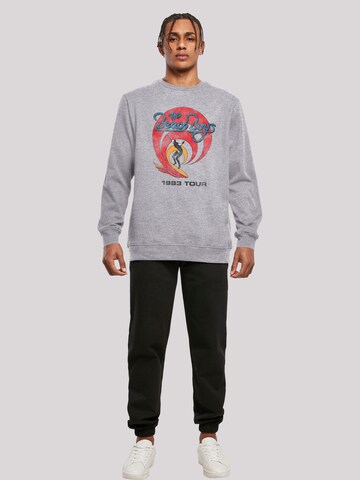Sweat-shirt 'The Beach Boys Band Surfer '83 Vintage' F4NT4STIC en gris