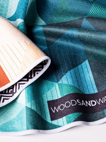 woodsandwaves Beach Towel 'Kaleidoscope Orange' in Mixed colors