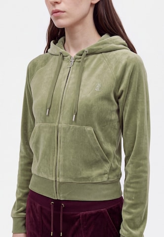 Juicy Couture Tall Sweatjacka 'MADISON' i grön: framsida