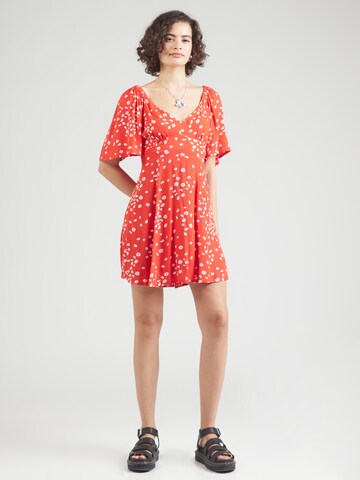ROXY - Vestido 'MERCADO' en rojo: frente
