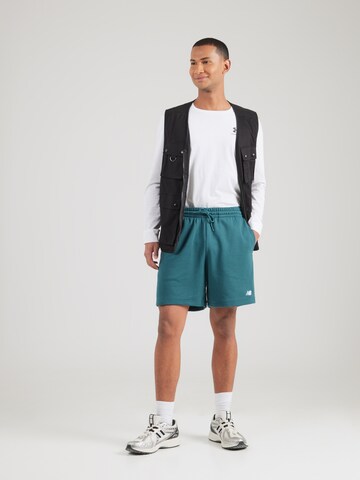 Regular Pantalon 'Essentials' new balance en bleu
