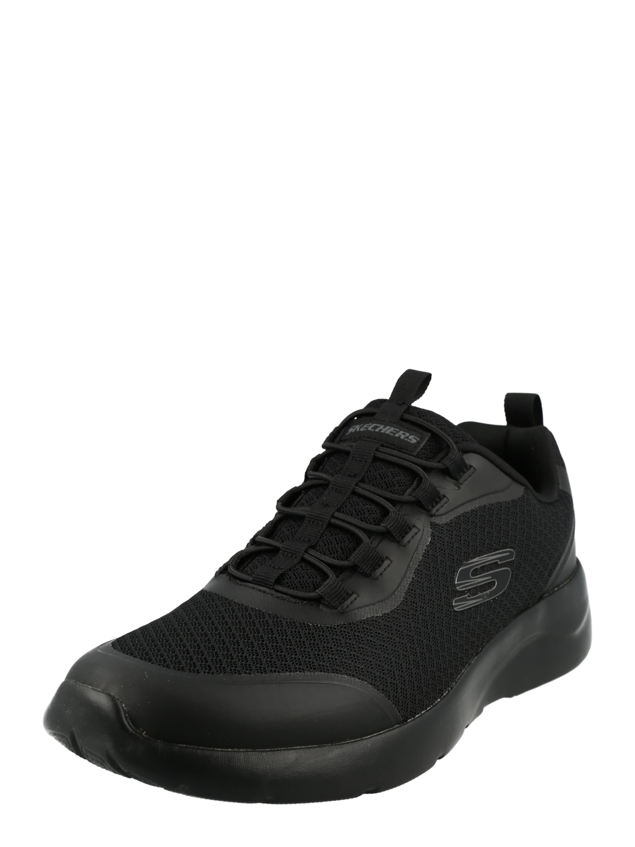 SKECHERS Sneakers laag 'Dynamight 2.0' in Zwart: voorkant
