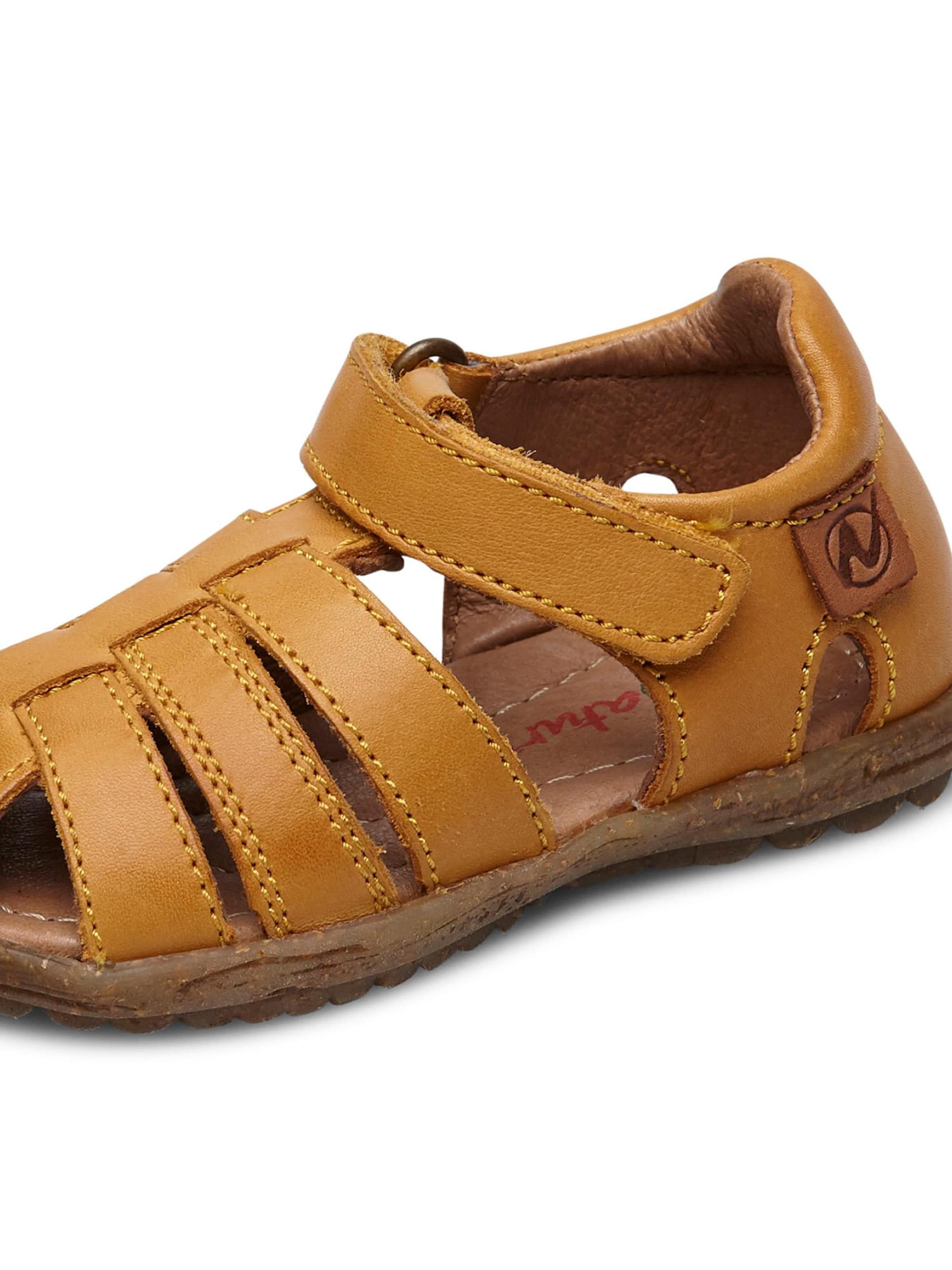 NATURINO Open shoes 'SEE' in Orange