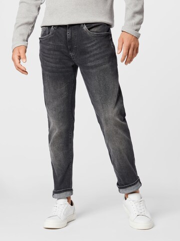 BLEND Slimfit Jeans 'Twister' in Grijs: voorkant