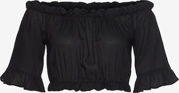 s.Oliver Blouse in Black: front