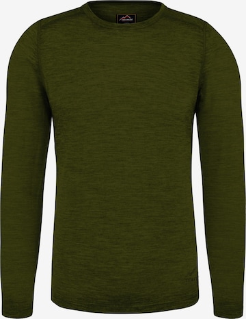 normani Sportsweatshirt 'Melbourne' in Grün: predná strana