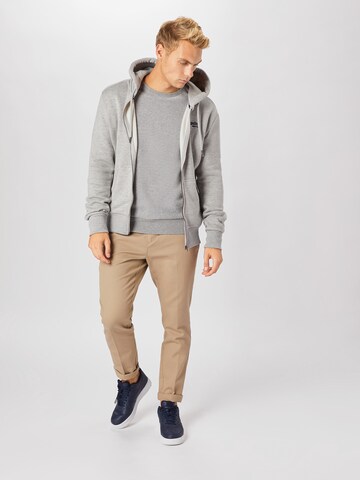 Superdry - Sudadera con cremallera en gris