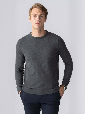 TEESHOPPEN - Jersey ' Pullover ' en gris