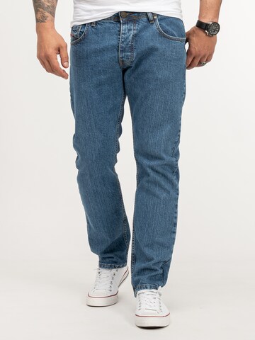 Lorenzo Loren Regular Jeans in Blue: front