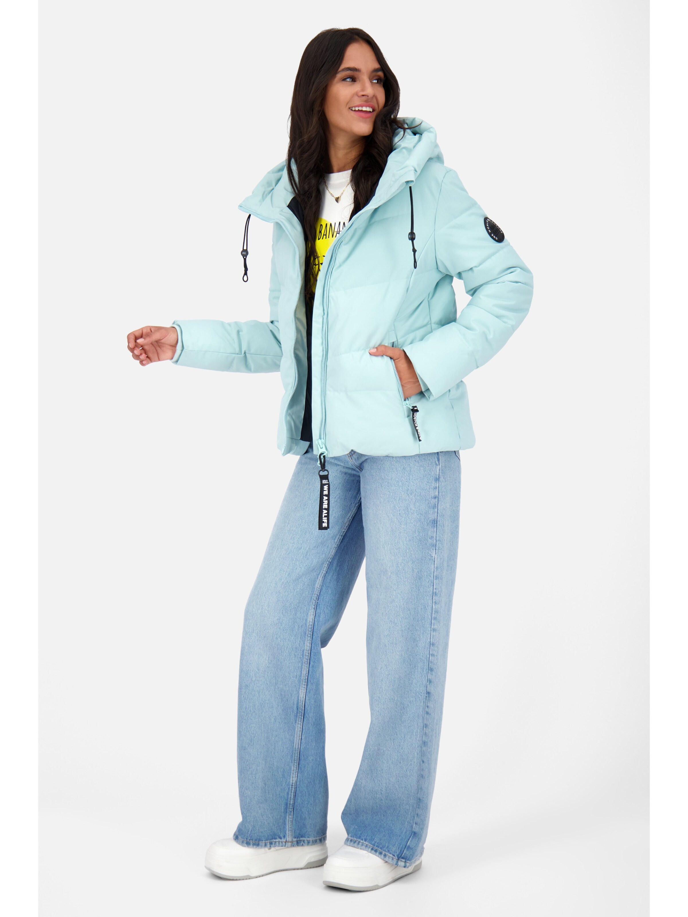 alife & kickin Winterjas 'Michaela' in Blauw