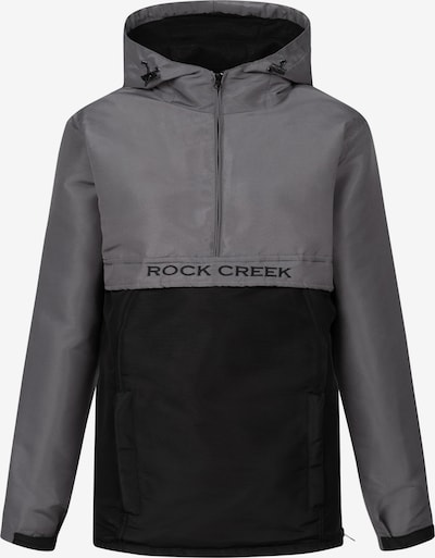 Rock Creek Jacke in dunkelgrau / schwarz, Produktansicht