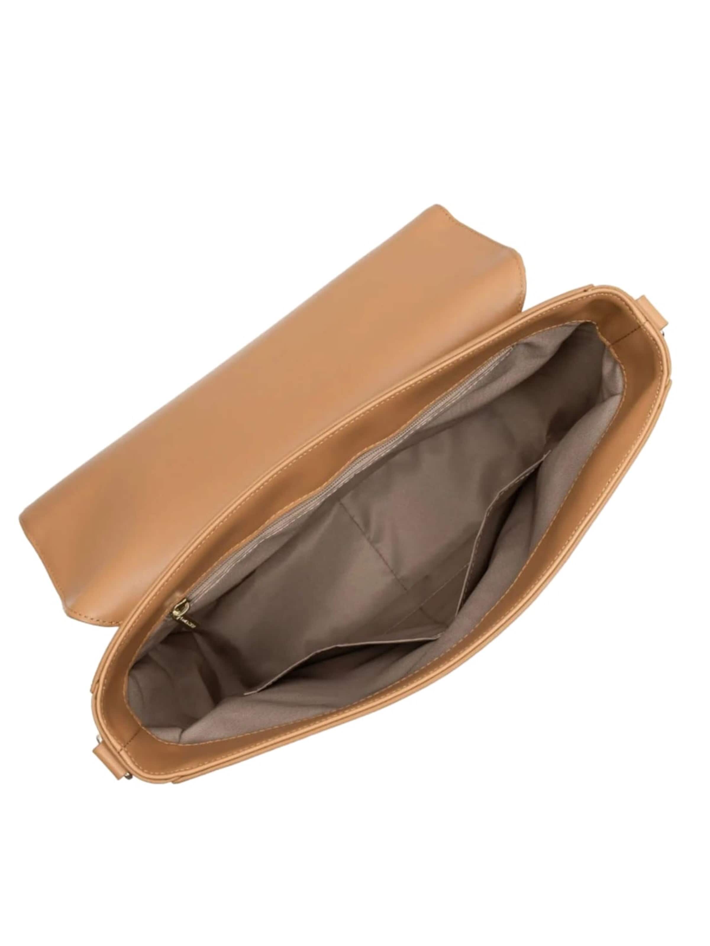 LANCASTER Paris Handbag 'Marble Touch' in Brown