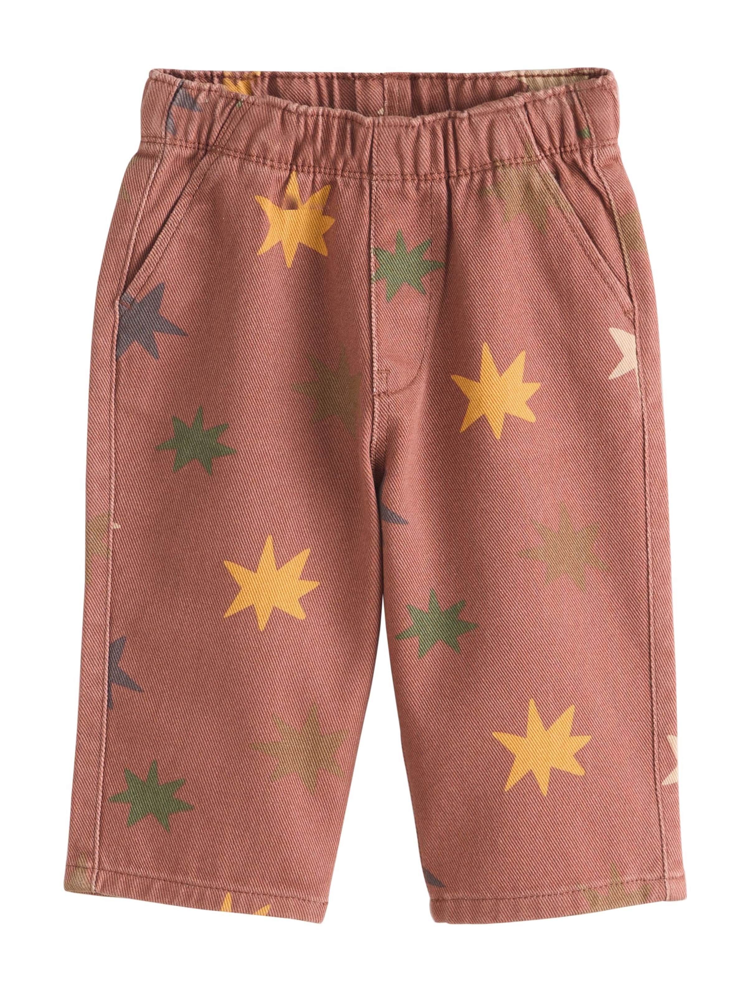 Wide Leg Pantalon Next en rose : devant