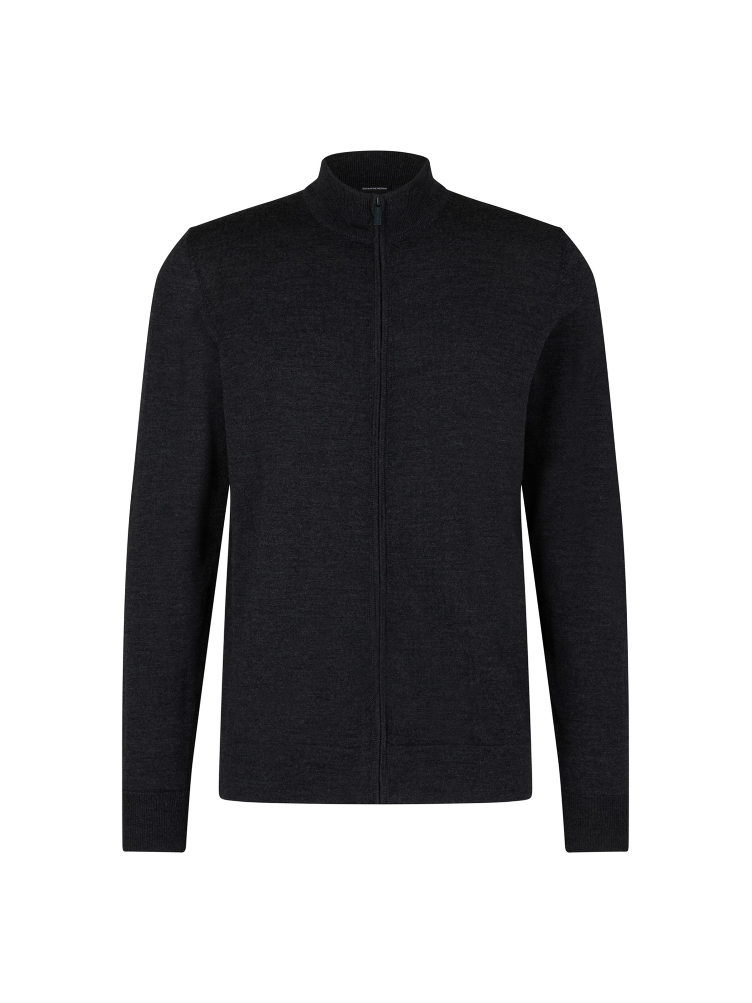 STRELLSON Strickjacke 'Marek' in Grau: Vorderseite