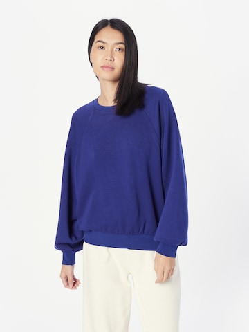 MSCH COPENHAGEN Sweatshirt 'Nelina Ima' in Blue: front