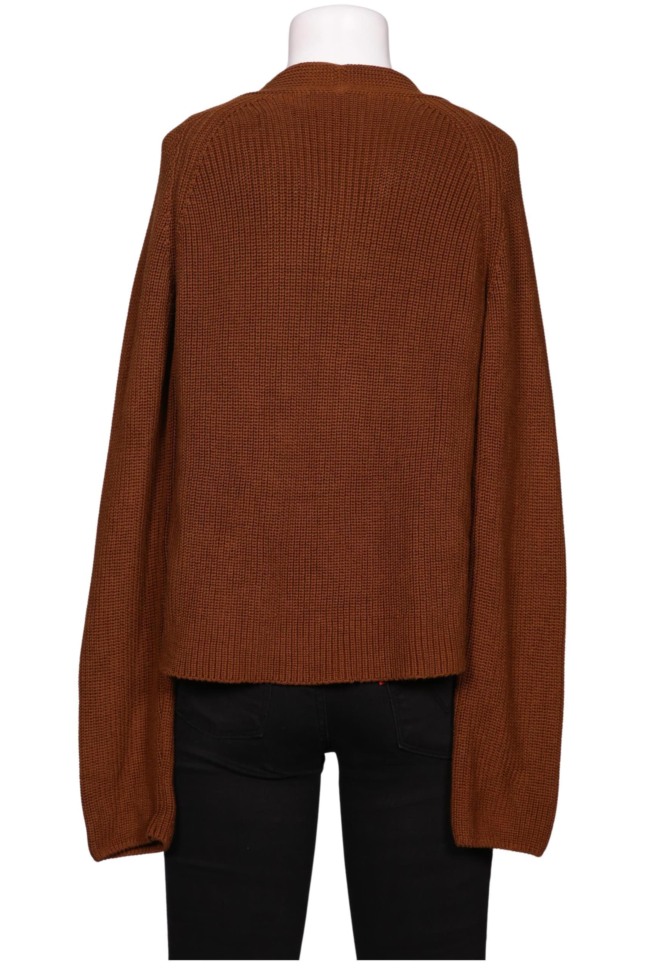 hessnatur Sweater & Cardigan in L in Brown