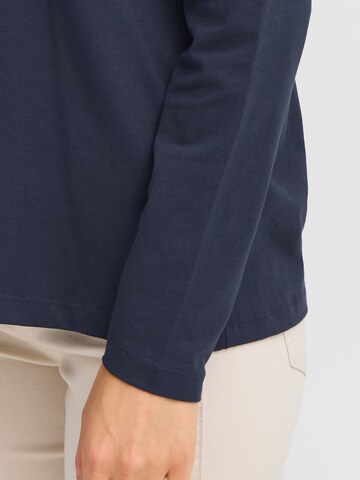 T-shirt ' FRZASHOULDER TEE 5 ' Fransa en bleu