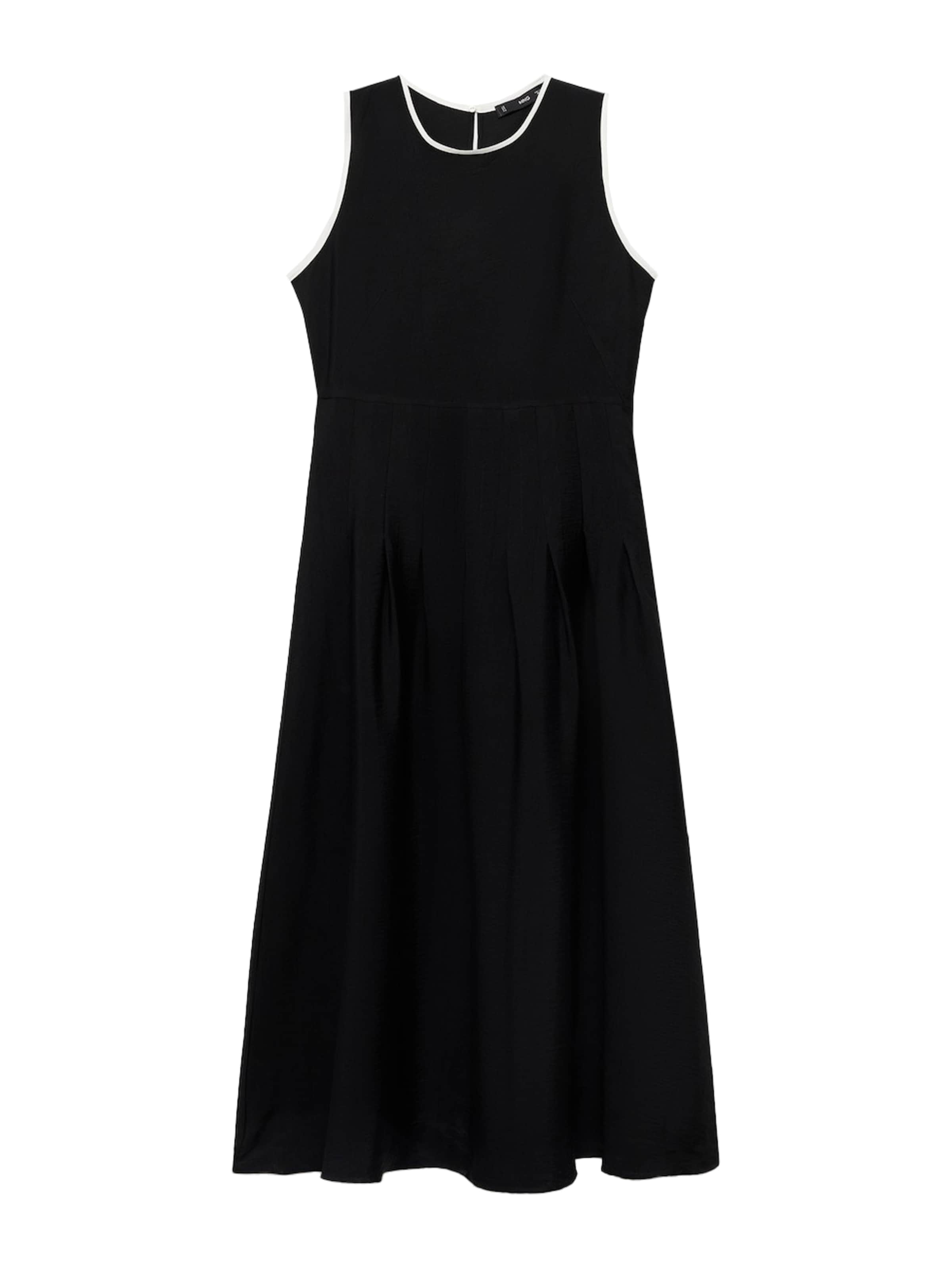 Rochie 'Camelia' de la MANGO pe negru: față