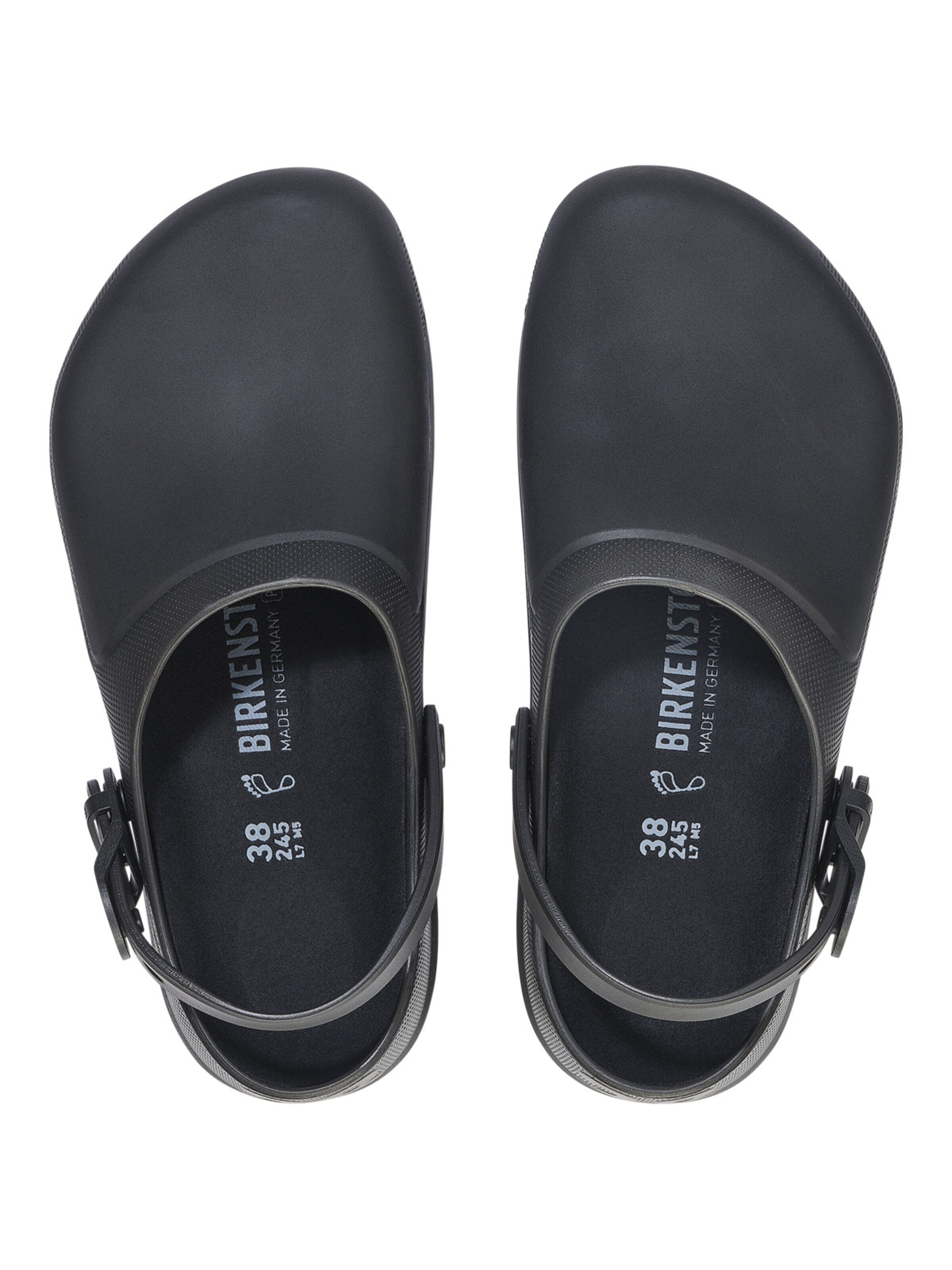 BIRKENSTOCK Clogs 'Freizeitschuhe Birki-Air' in Black