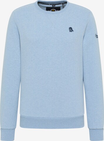 Schmuddelwedda Sweatshirt in Blue: front